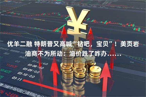 优羊二融 特朗普又高喊“钻吧，宝贝”！美页岩油商不为所动：油价跌了咋办……